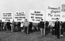 anti-nuclear protest