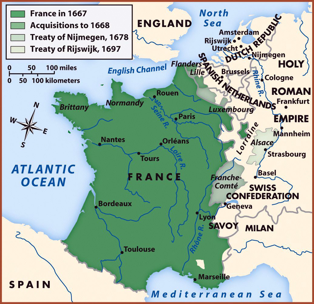Map Of France At 1789ad Timemaps