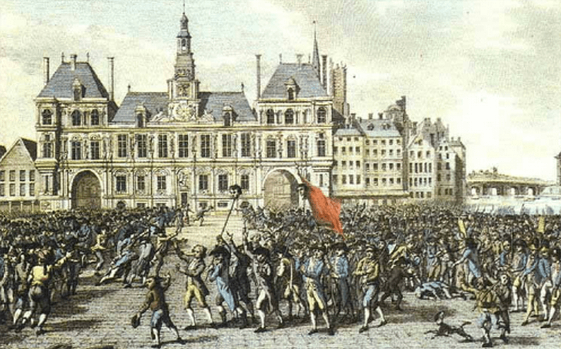 Image result for paris commune 1792