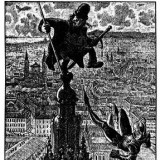 1920er Jahre - ein weiterer Turmkletterer in Wien-Österreich