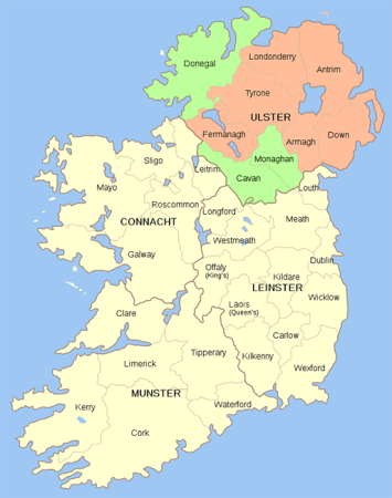 ulster map