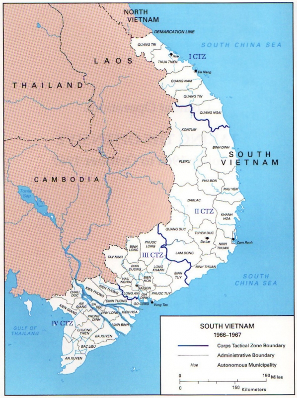 Vietnam War Maps