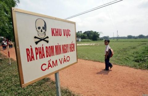 vietnam land mines